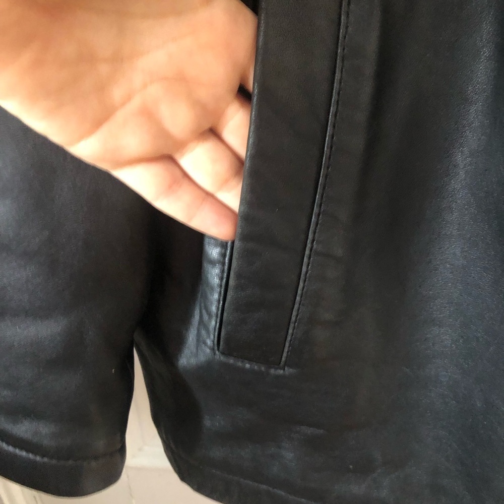 Men's Black Butter Soft Leather Jacket Large - Picture 5 of 11